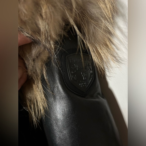 Rudsak coat real leather and fur xsmall value of 1145$ - Picture 8 of 9